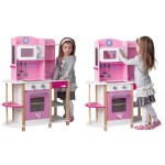 Bucatarie din lemn joaca copii - Centru de gatit Woodyland Trendy Kitchen Bucatarie din lemn joaca copii - Centru de gatit Woodyland Trendy Kitchen